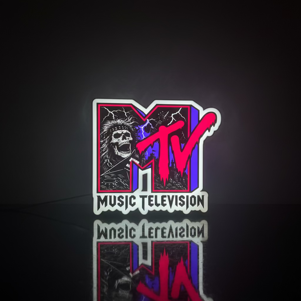 MTV unique Rock n Roll lightbox!